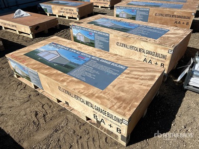 2026 AGR-MS2642 Metal Garage Storage Building (Unused)