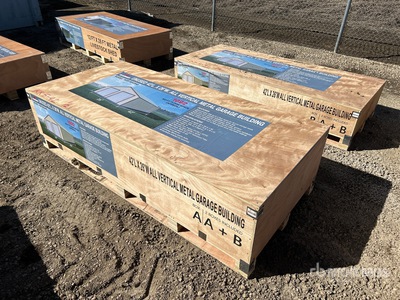 2026 AGR-MS2642 Metal Garage Storage Building (Unused)