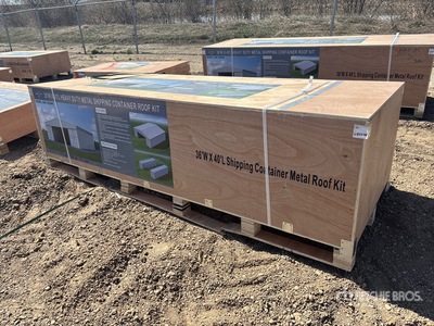 2026 Agriquip AGR-CR3640 36 ft x 40 ft Metal Container Shelter (Unused)