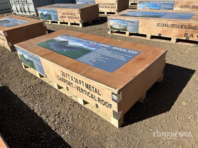 2026 Rhino AGR-MC2030 Steel Carport (Unused)