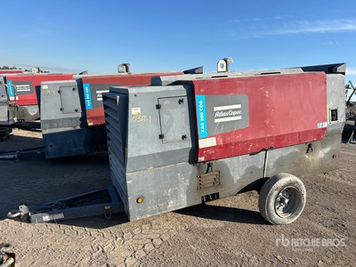 2021 Atlas Copco XAS 950 CD8 FT4 950 cfm Mobile Lane 112 spot 4 Compresor de aire (Inoperable)