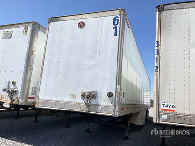 2016 Great Dane CCC-9314-01053 53 ft x 102 in T/A Caja Seca / Van Trailer