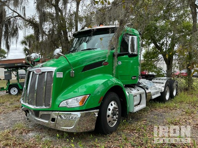 2025 Peterbilt 579 6x4 T/A Day Cab Truck Tractor (Inoperable)