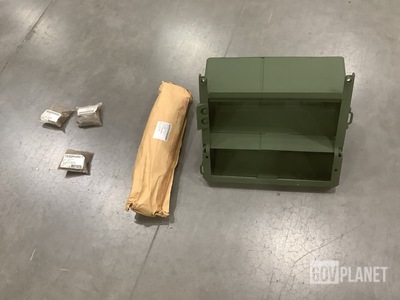 (3) Battery Racks, (1) Shouldered Shaft & Assorted Items