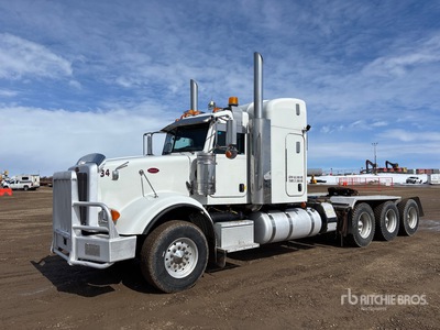 2013 Peterbilt 367 8x6 Tri/A Sleeper Truck Tractor