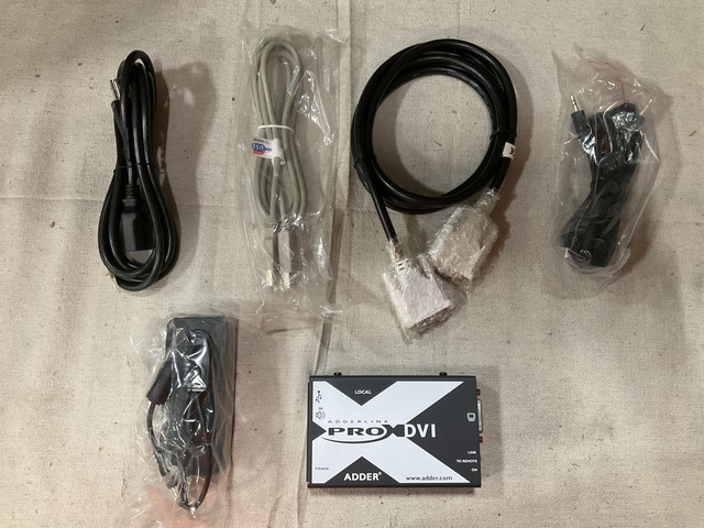 (2) Adder Technology X-DVI PRO Digital Video/USB Extenders (2) Adder Technology X-DVI PRO Digital Video/USB Extenders