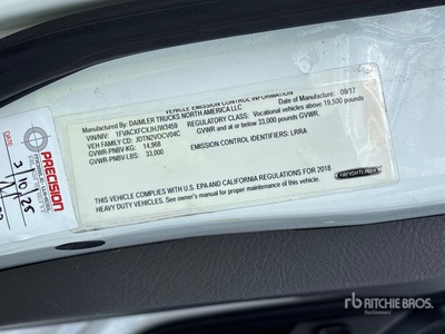 2018 Freightliner M2 106 4x2 Gesloten vrachtwagen