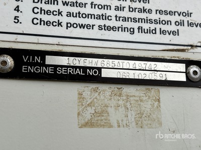 2010 Crane Carrier 046B 0303 10x6 2010 Kobe's Welding INT 72-140 Derrick Well Service Rig