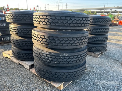 Quantity of (4) Pallets of Nama 11R22.5 Tires