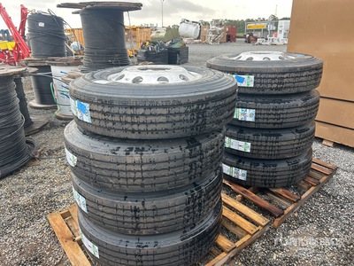 Quantity of (2) Pallets of 11R22.5 LingLong Tires