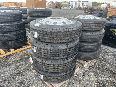 Quantity of (2) Pallets of 255/70R22.5 Galaxy Tires