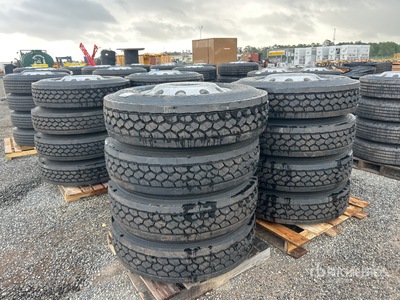 Quantity of (2) Pallets of 11R22.5 Nama Tires