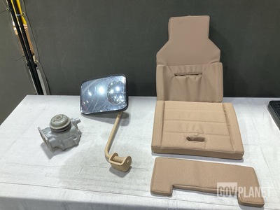 (1) Mirror Assembly, (1) Engine Pump, (1) Trim Kit Set & Assorted Items