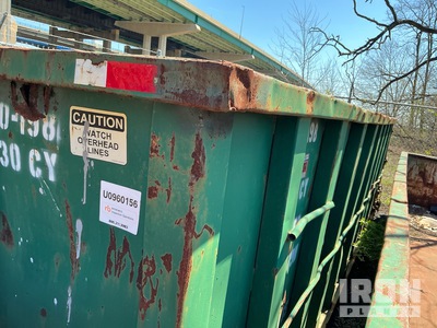 22 ft 30 cyd Roll-Off Container
