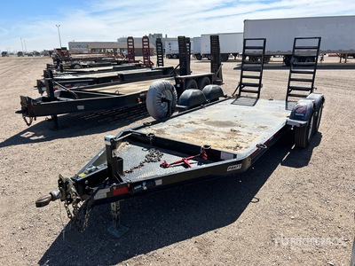 2022 Pratt CP0614 14 ft T/A Equipment Trailer