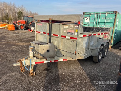 2020 N&N 12 ft T/A Aluminum Dump Utility Trailer