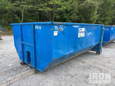 12 ft 15 cyd Roll-Off Container