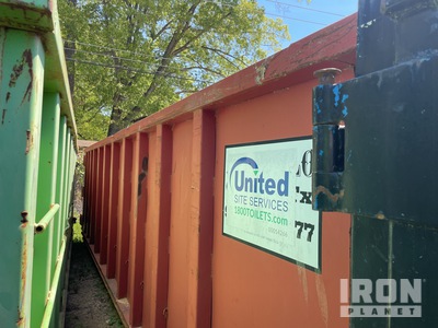 22 ft 30 cyd Contenedor de rodillo