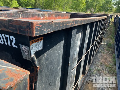 Iron Cont 22 ft 30 cyd Roll-Off Container