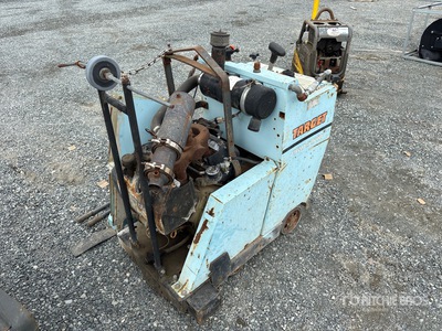 Target Self-Propelled Concrete Walk-Behind Saw