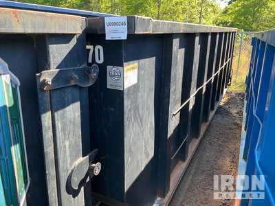 IRON CONT. 22 ft 30 cyd Container scarrabile