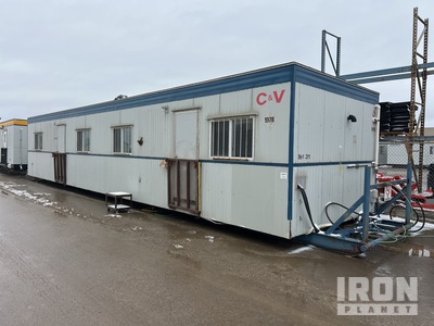 1999 C&V 52 ft x 12 ft Skid-Mounted ラボラトリートレーラー