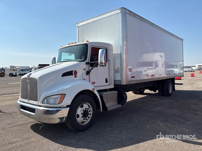 2019 Kenworth T370 4x2 Gesloten vrachtwagen