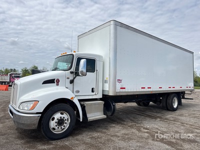 2019 Kenworth T370 4x2 Van Truck