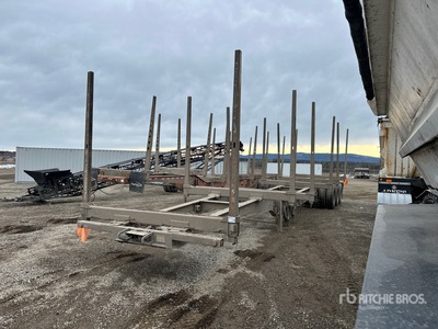 2006 Doepker 52 ft Tri/A Hayrack Log Trailer