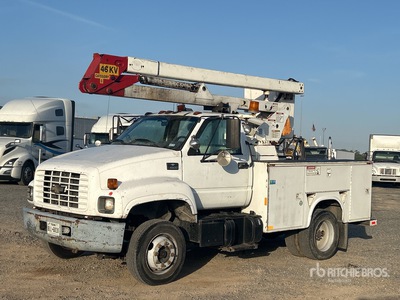 2000 Chevrolet C6500 4x2 Cable Placer Camion Nacelle