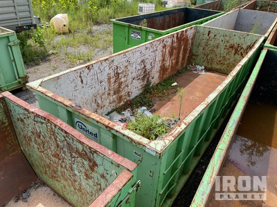 22 ft 30 cyd Contenedor de rodillo