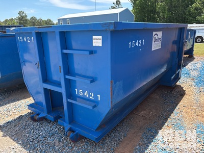12 ft 15 cyd Roll-Off Container