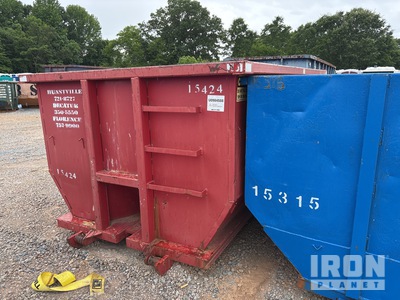 12 ft 15 cyd Roll-Off Container