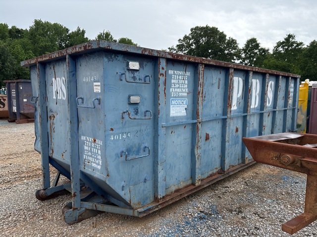 22 ft 8 in 40 cyd Roll-Off Container