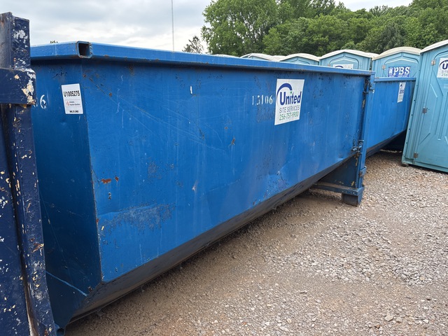 12 ft 2 in 15 cyd Roll-Off Container