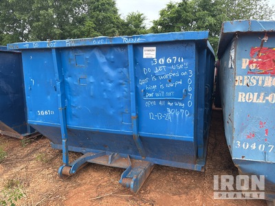 22 ft 30 cyd Abrollcontainer
