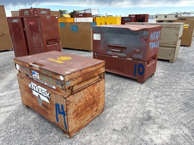 Quantity of (3) Job Site Box