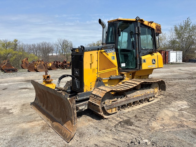 2015 John Deere 550K XLT Crawler Dozer