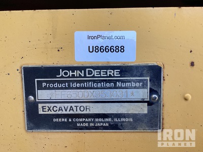 2006 John Deere 650D LC Rupsgraafmachine