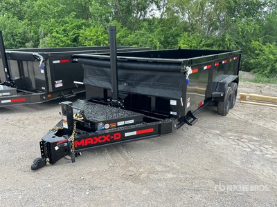 2026 MaxxD  16 ft'in" T/A Dump Utility Trailer