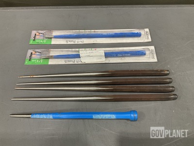 (175) Assorted Punch Tools