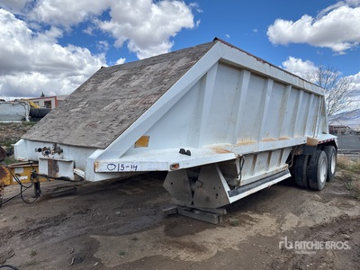 Fruehauf 32 ft T/A Belly Dump Trailer