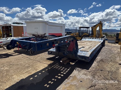 Cozad 16-Wheel Single Drop Removable Gooseneck Lowboy Trailer