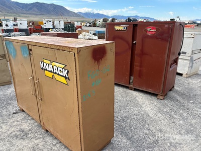 Quantity of (3) Job Site Box