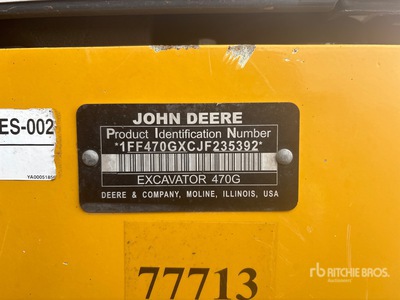 2018 John Deere 470G LC VG Kettenbagger