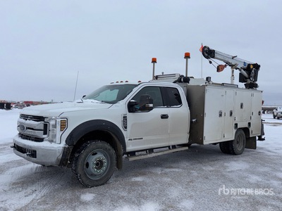2019 Ford F-550 XLT 4x4 Extended Cab Servicewagen