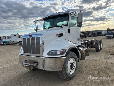 2016 Peterbilt 348 6x4 Cab and Chassis