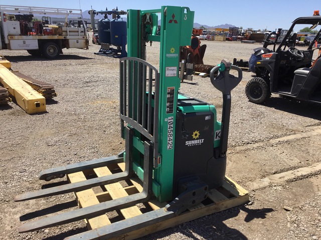 2021 Mitsubishi PWT18N 3528 lb Electric Stacker (Inoperable)