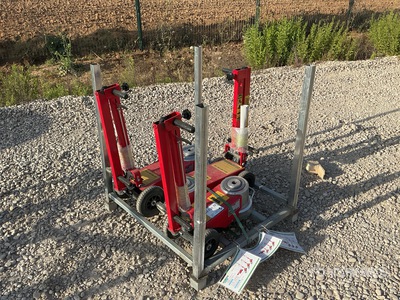 2026 STARVOX JB120TS Qty (3)AIR/HYDRAULIC FLOOR Jack (Unused)