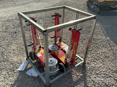 2026 STARVOX JB120TS Qty (3)AIR/HYDRAULIC FLOOR Jack (Unused)